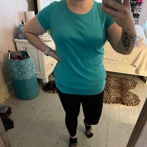 Blue basic shirt